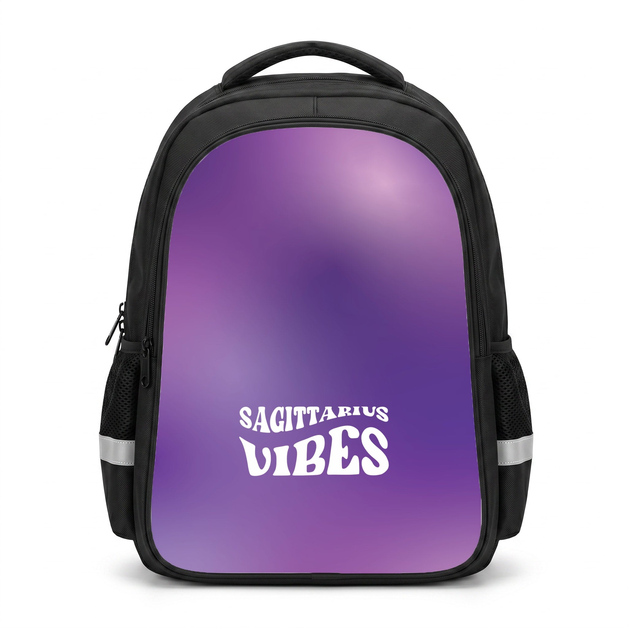 Sagittarius Vibes Gradient Zodiac Backpack