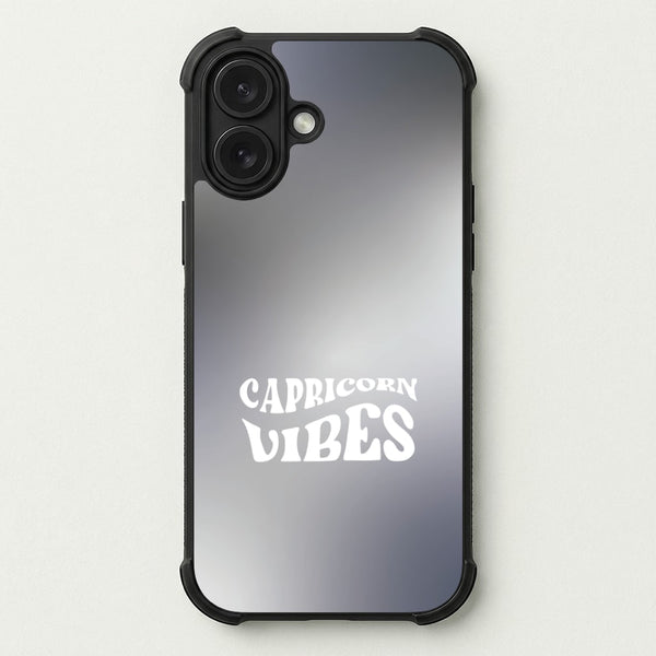 Capricorn Vibes Gradient Zodiac Phone Case — Bumper case