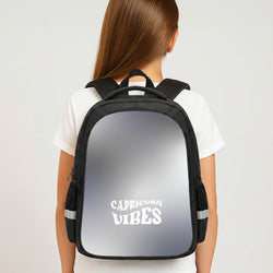 Capricorn Vibes Gradient Zodiac Backpack