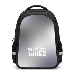 Capricorn Vibes Gradient Zodiac Backpack