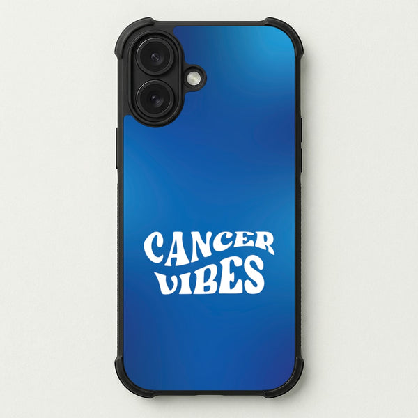 Cancer Vibes Gradient Zodiac Phone Case — Bumper case