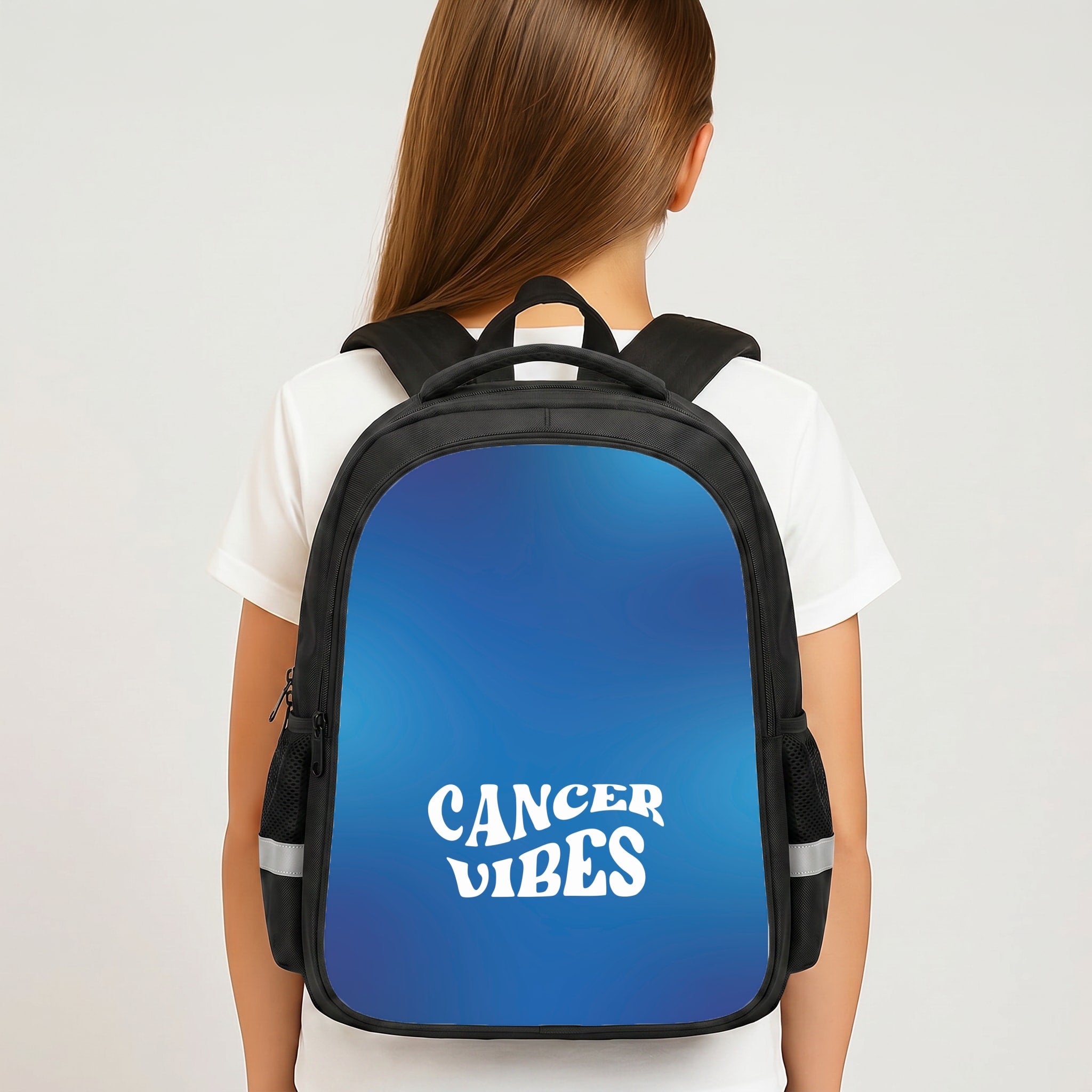 Cancer Vibes Gradient Zodiac Backpack