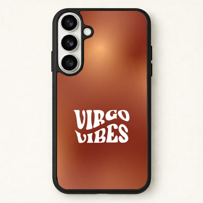 Virgo Vibes Gradient Zodiac Phone Case for Galaxy S26 Plus