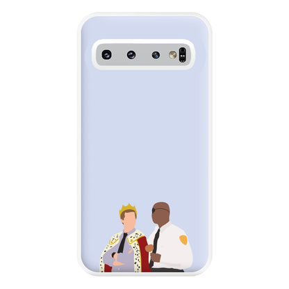 Jake and Holt B99 - Halloween Specials Phone Case for Galaxy S10 Plus