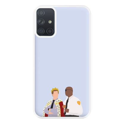 Jake and Holt B99 - Halloween Specials Phone Case for Galaxy A71