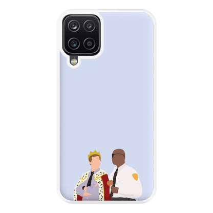 Jake and Holt B99 - Halloween Specials Phone Case for Galaxy A12