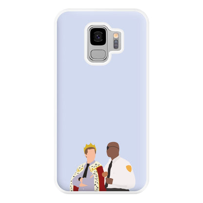 Jake and Holt B99 - Halloween Specials Phone Case for Galaxy S9 Plus