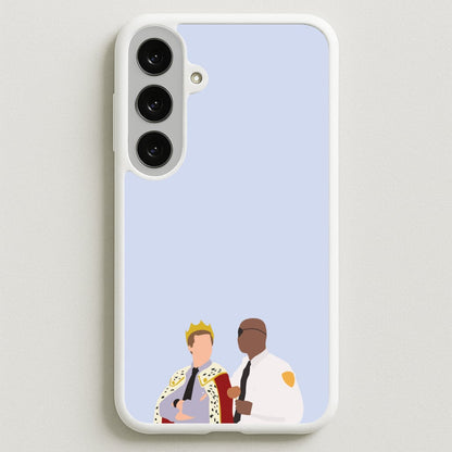 Jake and Holt B99 - Halloween Specials Phone Case for Galaxy S25FE