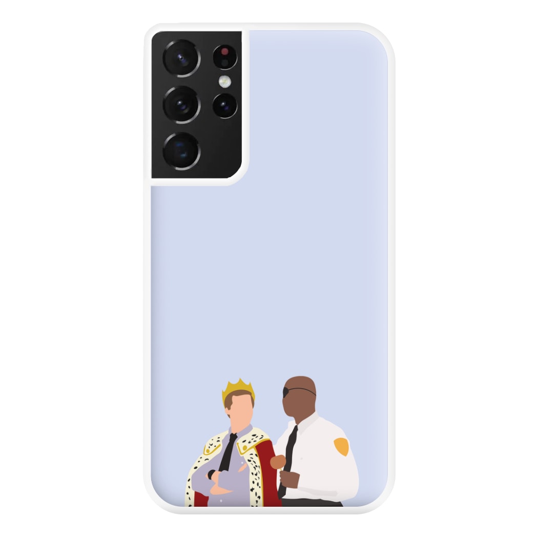 Jake and Holt B99 - Halloween Specials Phone Case for Galaxy S21 Ultra