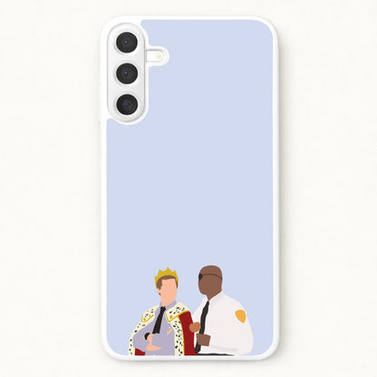 Jake and Holt B99 - Halloween Specials Phone Case for Galaxy A57