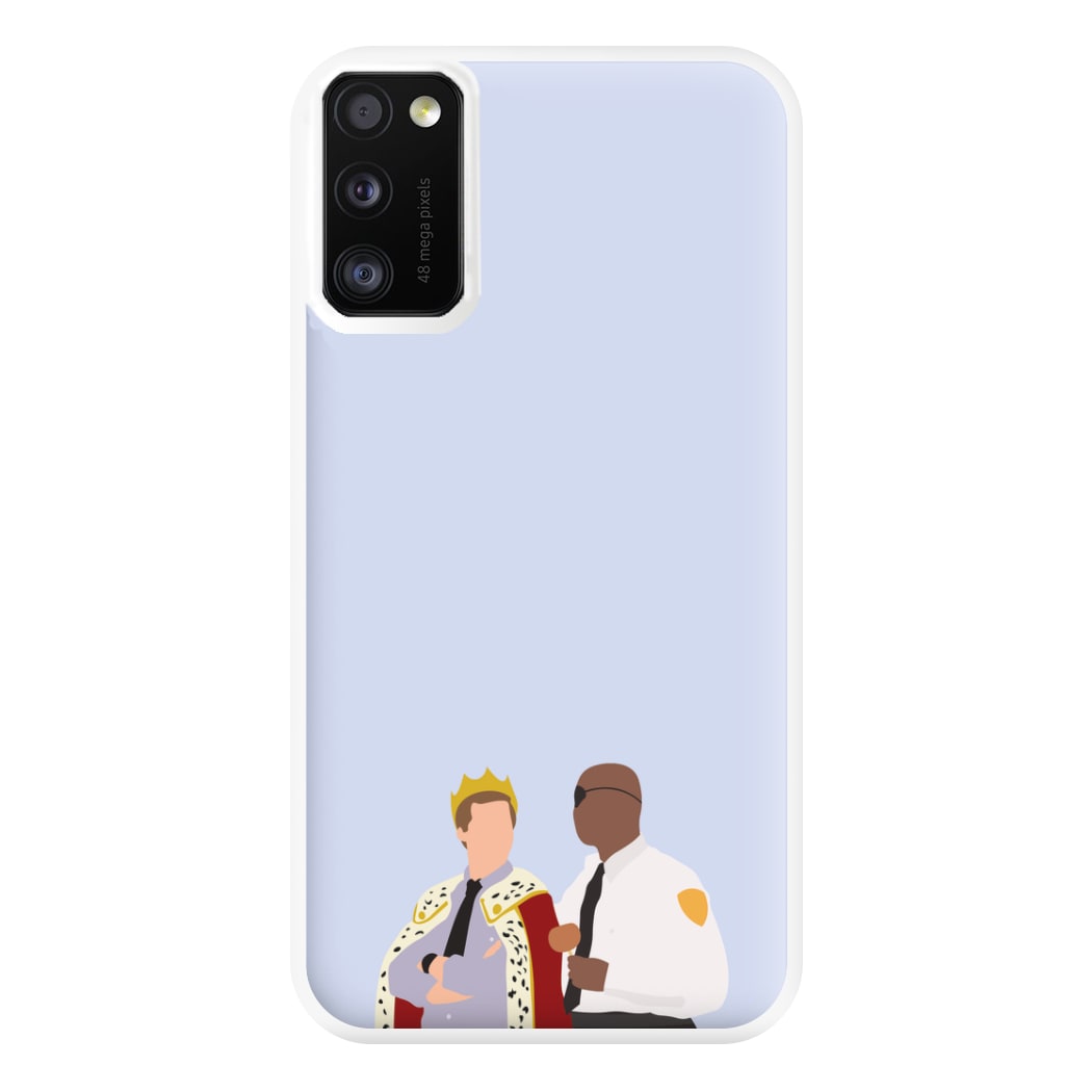 Jake and Holt B99 - Halloween Specials Phone Case for Galaxy A41