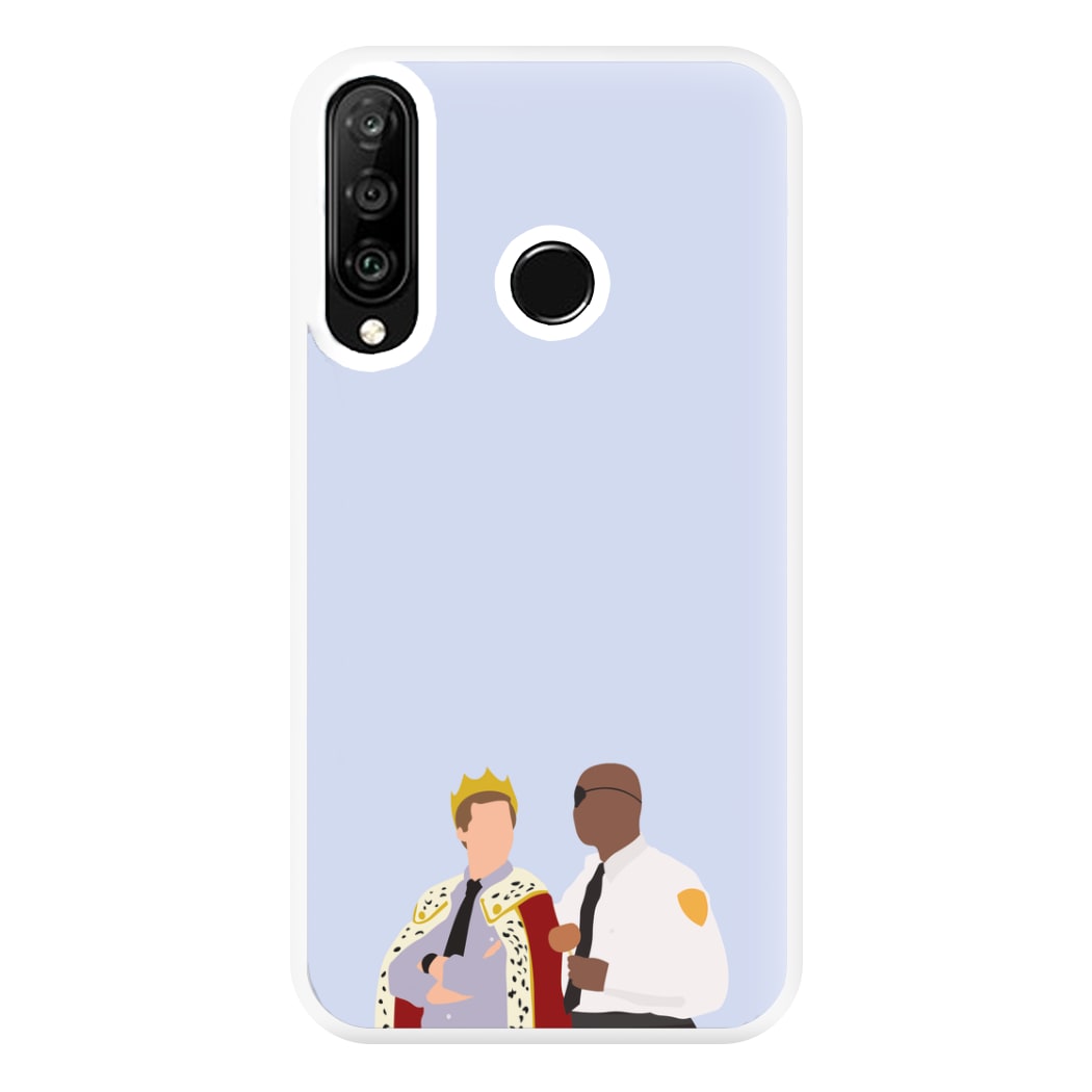 Jake and Holt B99 - Halloween Specials Phone Case for Huawei P30 Lite