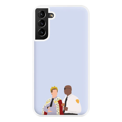 Jake and Holt B99 - Halloween Specials Phone Case for Galaxy S21 Plus