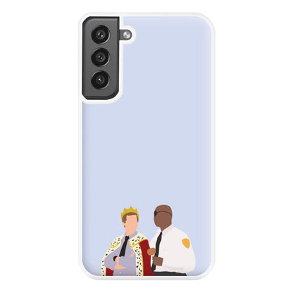 Jake and Holt B99 - Halloween Specials Phone Case for Galaxy S21FE