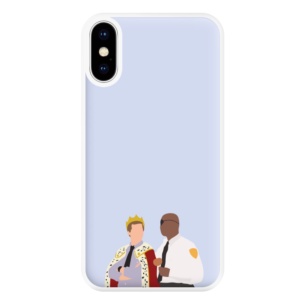 Jake and Holt B99 - Halloween Specials Phone Case for iPhone XS Max