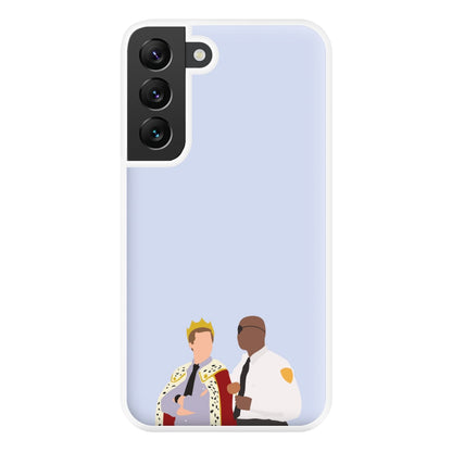 Jake and Holt B99 - Halloween Specials Phone Case for Galaxy S22 Plus