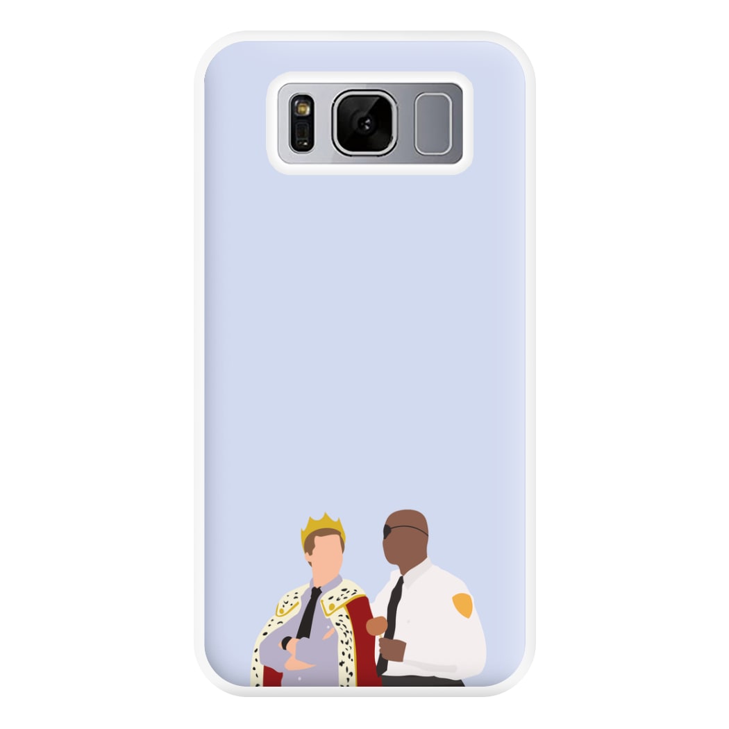 Jake and Holt B99 - Halloween Specials Phone Case for Galaxy S8 Plus