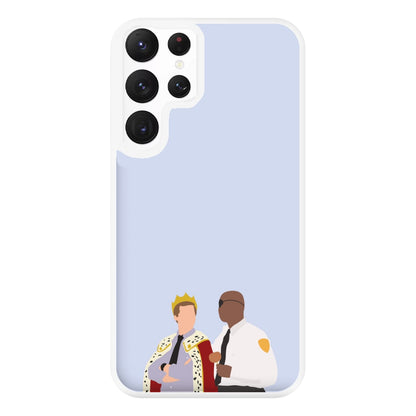 Jake and Holt B99 - Halloween Specials Phone Case for Galaxy S22 Ultra