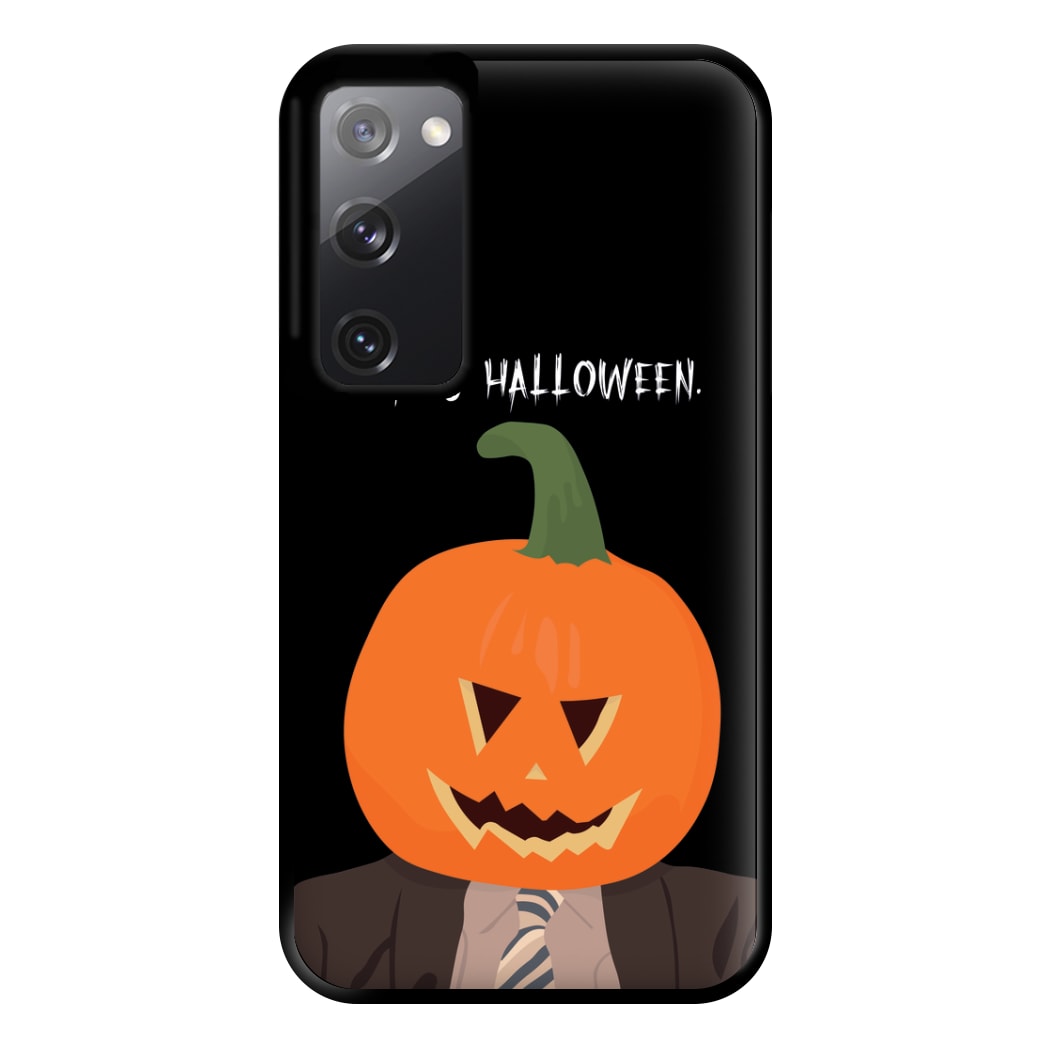 Pumpkin Dwight - Halloween Specials Phone Case for Galaxy S20FE