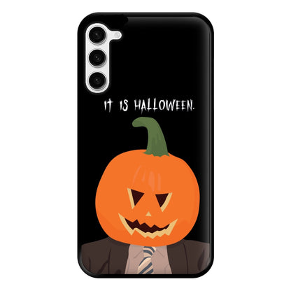 Pumpkin Dwight - Halloween Specials Phone Case for Galaxy S23 Plus