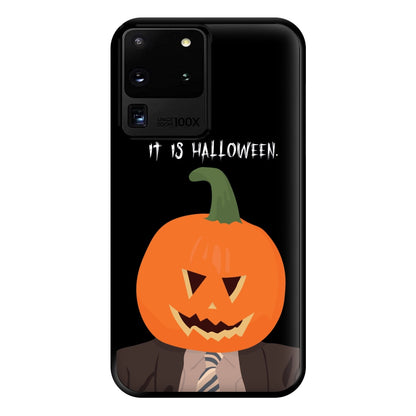 Pumpkin Dwight - Halloween Specials Phone Case for Galaxy S20 Ultra