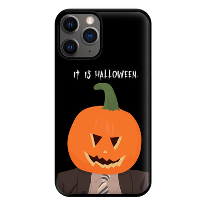 Pumpkin Dwight - Halloween Specials Phone Case for iPhone 12 Pro Max