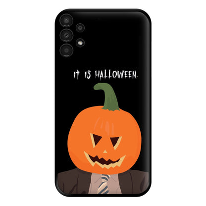 Pumpkin Dwight - Halloween Specials Phone Case for Galaxy A13