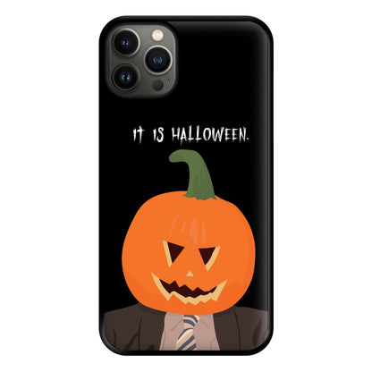 Pumpkin Dwight - Halloween Specials Phone Case for iPhone 13