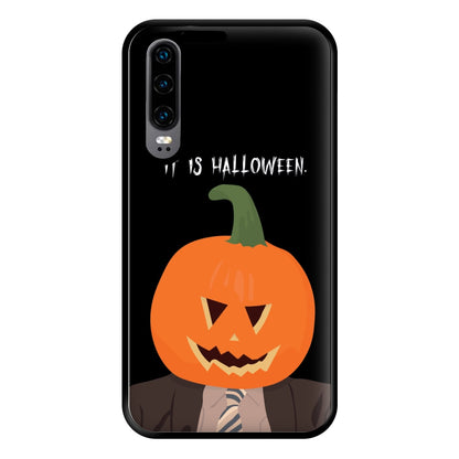 Pumpkin Dwight - Halloween Specials Phone Case for Huawei P30