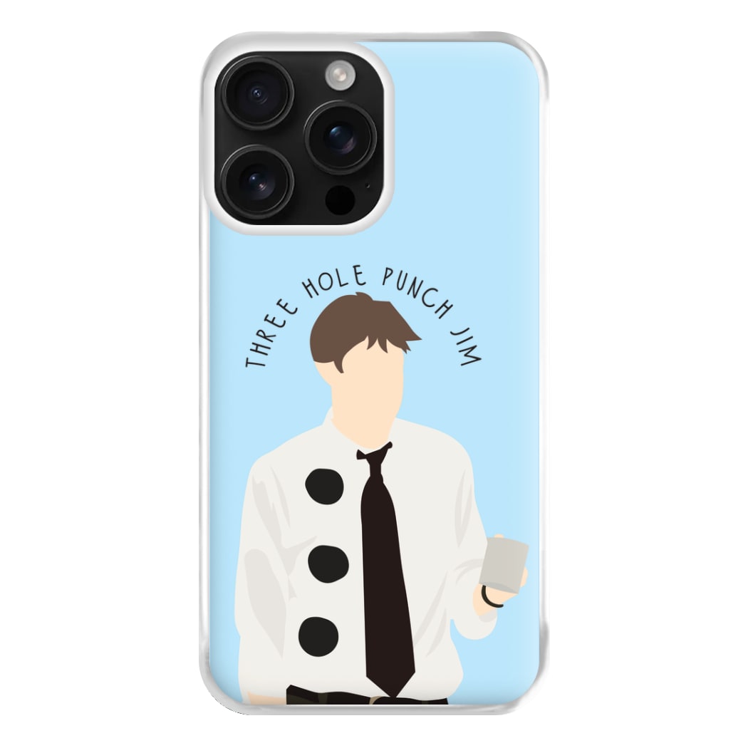 Three Hole Punch Jim - Halloween Specials Phone Case for iPhone 16 Pro Max