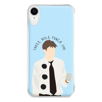 Three Hole Punch Jim - Halloween Specials Phone Case for iPhone XR