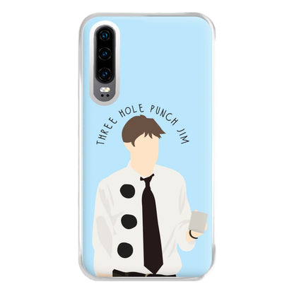 Three Hole Punch Jim - Halloween Specials Phone Case for Huawei P30