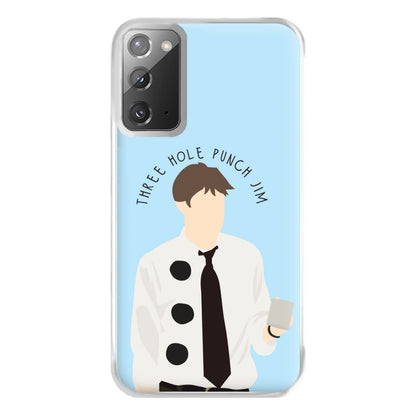 Three Hole Punch Jim - Halloween Specials Phone Case for Galaxy Note 20 Ultra