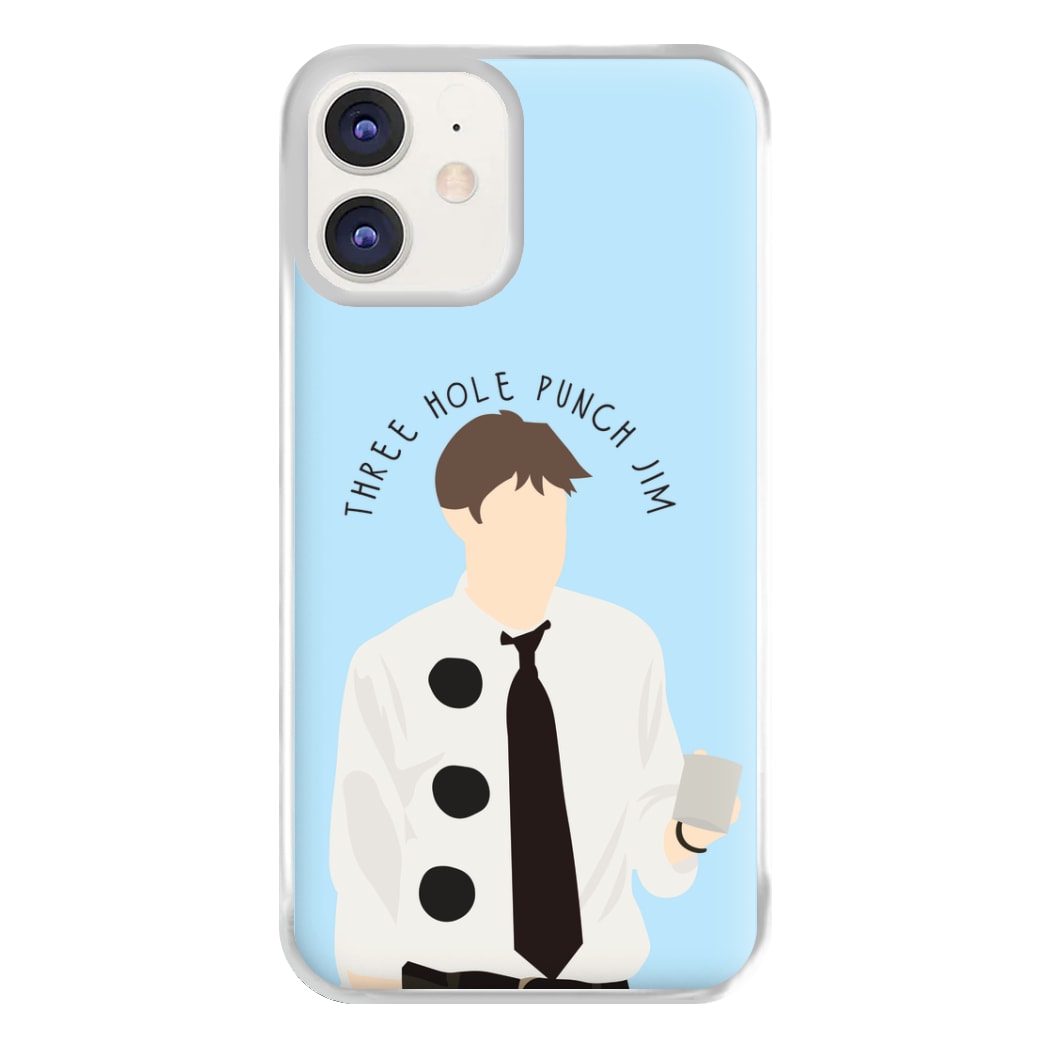 Three Hole Punch Jim - Halloween Specials Phone Case for iPhone 11