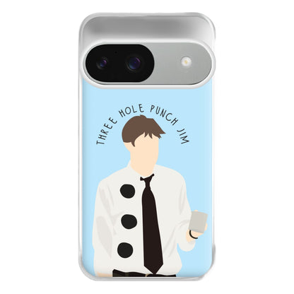 Three Hole Punch Jim - Halloween Specials Phone Case for Google Pixel 9 / 9 Pro