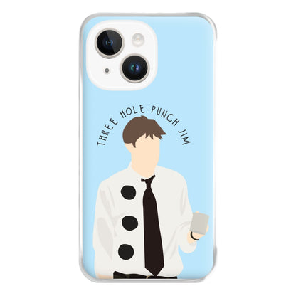 Three Hole Punch Jim - Halloween Specials Phone Case for iPhone 14 Plus