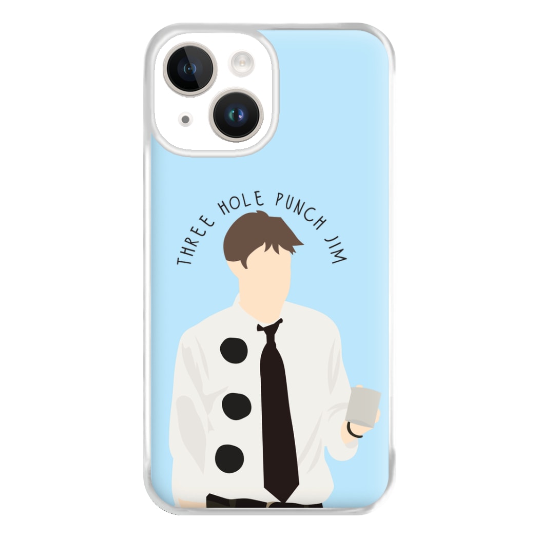 Three Hole Punch Jim - Halloween Specials Phone Case for iPhone 14