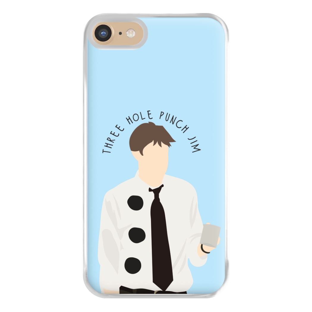 Three Hole Punch Jim - Halloween Specials Phone Case for iPhone 6 / 7 / 8 / SE