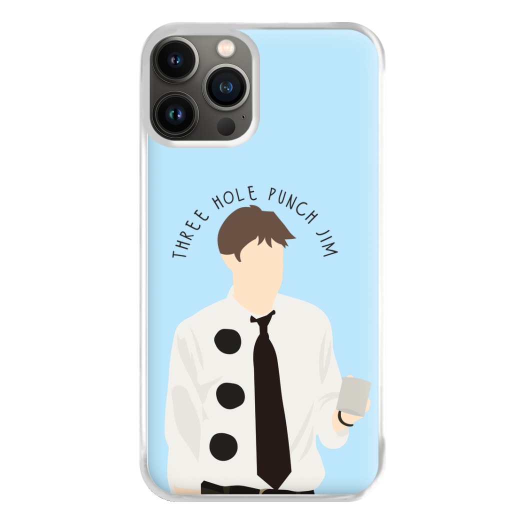 Three Hole Punch Jim - Halloween Specials Phone Case for iPhone 13 Pro Max