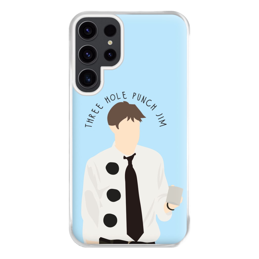 Three Hole Punch Jim - Halloween Specials Phone Case for Galaxy S23 Ultra