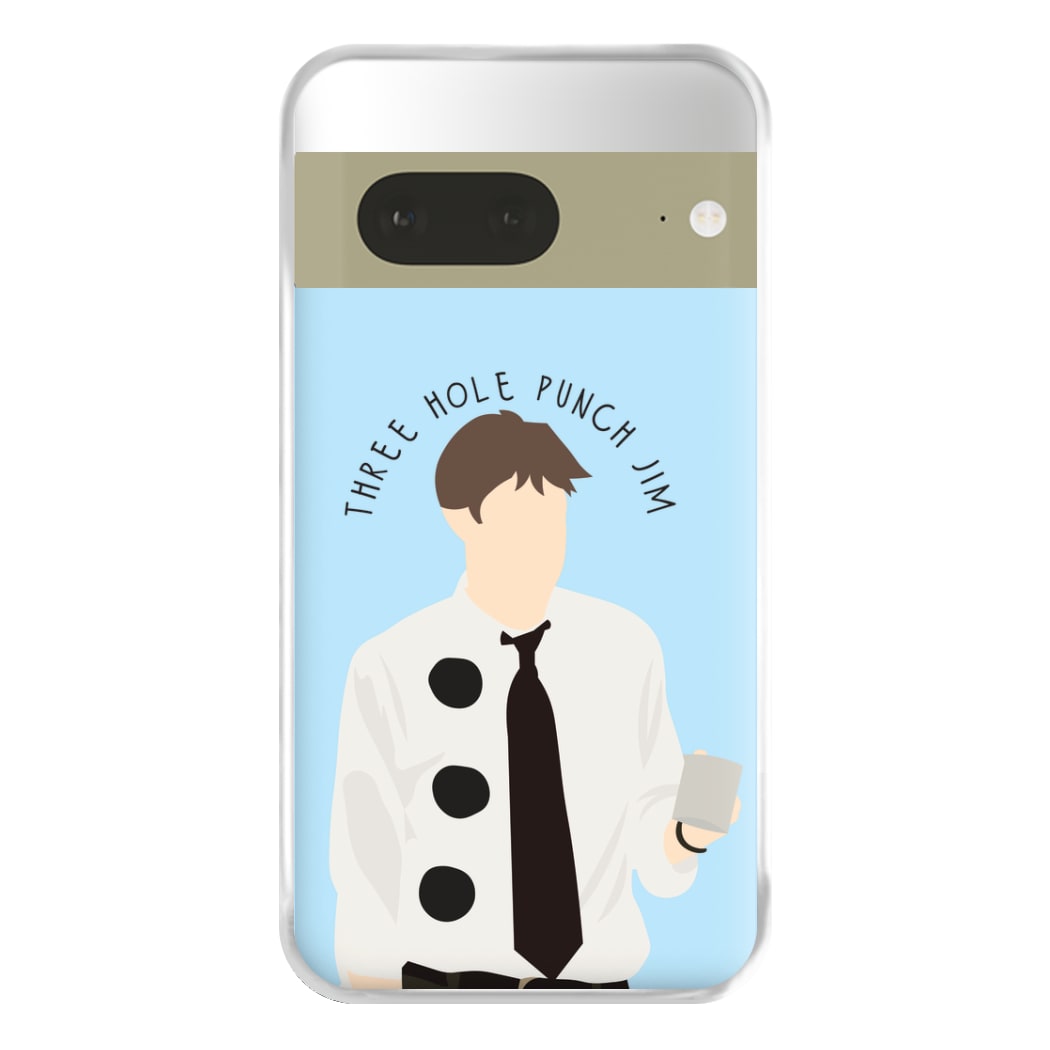 Three Hole Punch Jim - Halloween Specials Phone Case for Google Pixel 7a