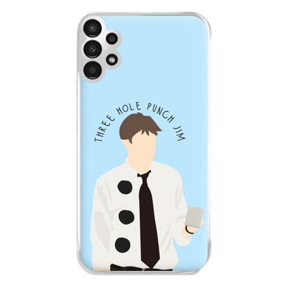 Three Hole Punch Jim - Halloween Specials Phone Case for Galaxy A13