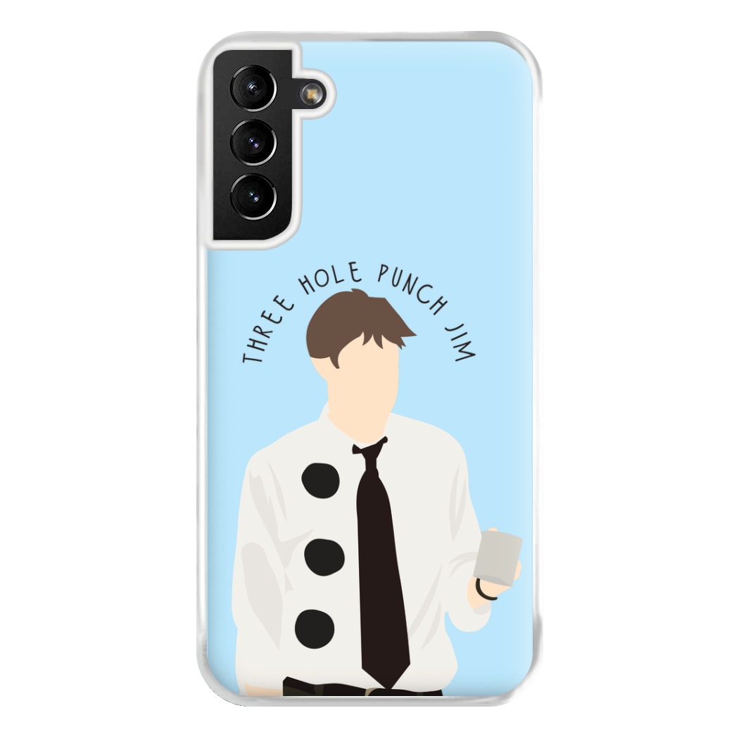 Three Hole Punch Jim - Halloween Specials Phone Case for Galaxy S21 Plus