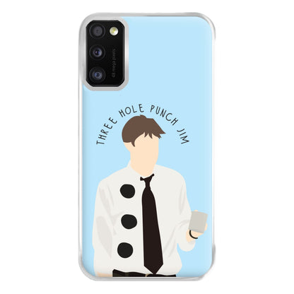 Three Hole Punch Jim - Halloween Specials Phone Case for Galaxy A41