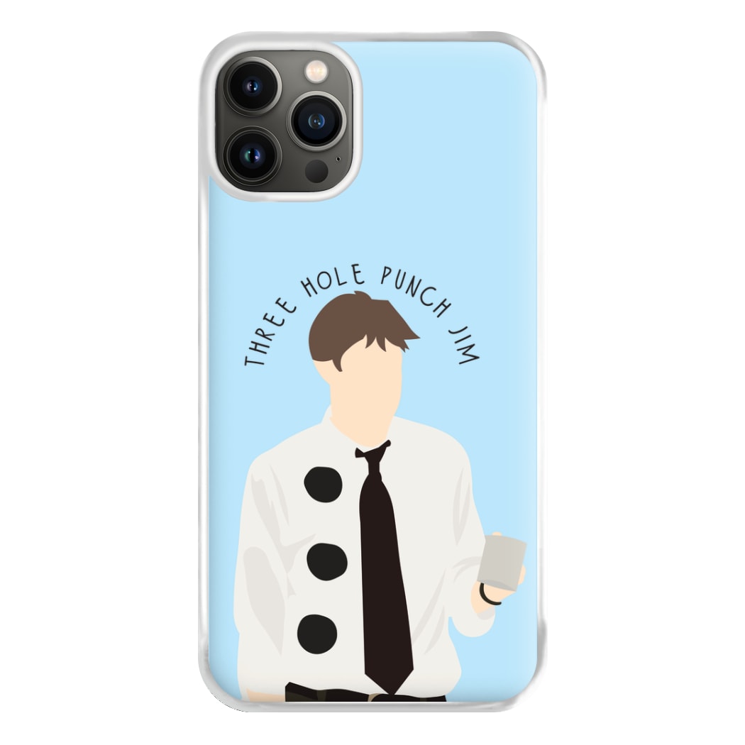 Three Hole Punch Jim - Halloween Specials Phone Case for iPhone 13