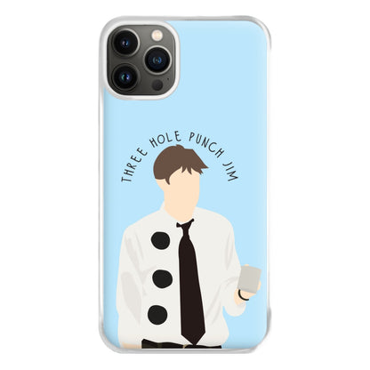 Three Hole Punch Jim - Halloween Specials Phone Case for iPhone 13