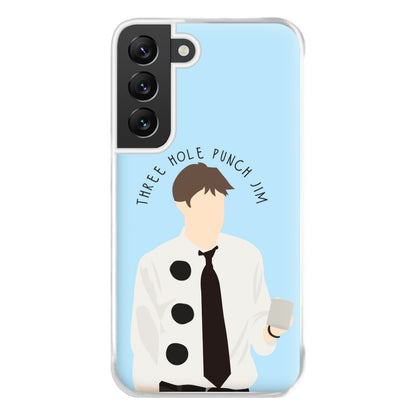 Three Hole Punch Jim - Halloween Specials Phone Case for Galaxy S22 Plus