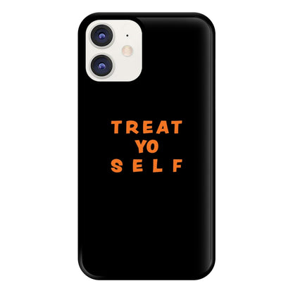 Treat Yo Self Parks - Halloween Specials Phone Case for iPhone 12 / 12 Pro