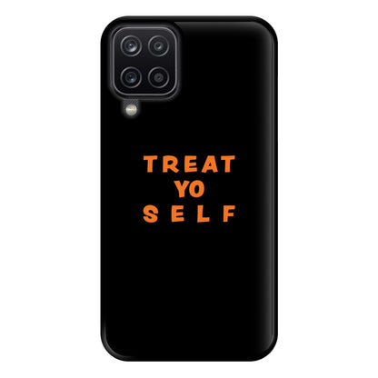 Treat Yo Self Parks - Halloween Specials Phone Case for Galaxy A12