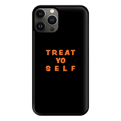 Treat Yo Self Parks - Halloween Specials Phone Case for iPhone 13 Pro Max